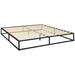 Joseph Metal Platforma Bed Frame, Mattress Foundation, Wood Slat Support, No Box Spring Needed, Sturdy Steel Structure