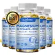 Calm Focus Magnesium Glycinate Supplement 500mg with Zinc Vitamin D3 B6 Non-GMO Gluten Free Veggie