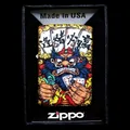 Zippo lighter Matte Cartoon Get Rich God of wealth Windproof Collection in box