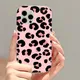 Pink Leopard Print Phone Case For iPhone 11 Case iPhone 14 13 11 12 15 Pro Max X XR XS Max 7 8 14 15