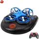 Water/Land and Air Remote Control Quadcopter Hovercraft Kids RC Toy 2.4G 3 To 1 Deformation