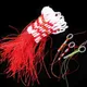 10-50pcs/lot Cotton Thread Bobber Looper Stop Knots Cord String Rope Buoy Sea Fishing Float Gear