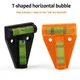 Triangle Level Spirit Level Bubble Working Fixing T Type Level Measure Tool Level For Measuring