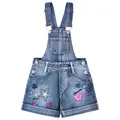 Summer Girl Prints tuta bambini Cute Washed Jeans Baby shorts Denim pagliaccetto bretelle per