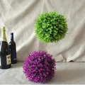 Grande boule de plantes vertes artificielles arbre topiaire fête de mariage maison décoration