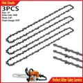 14 Inch Chainsaw Chain Semi Chisel Chainsaw Chain 3/8 Pitch 0.050 Inch Gauge 50 Drive Links 65mn