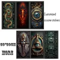 Scooter mecha armor Pharaoh element pattern sticker customized 60*30cm size sticker anti-slip