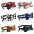 1PC Cute Cat Collar Small Puppy Cat Dog Collars Bow Kitten Collar Bowknot Necklace with Bell for Dog