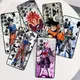 Coque de téléphone souple noire manga D-Dragon Ball Z Art pour Samsung Note 20 10 Ultra Plus A31