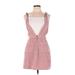 Wild Fable Casual Dress - Mini Square Sleeveless: Pink Print Dresses - Women's Size Medium