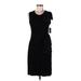 Weston Wear Casual Dress - Sheath Crew Neck Sleeveless: Black Solid Dresses - Women's Size Medium