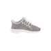 Adidas Sneakers: Gray Print Shoes - Women's Size 7 - Almond Toe