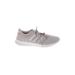 Adidas Sneakers: Gray Print Shoes - Women's Size 7 1/2 - Almond Toe