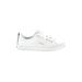 Tommy Hilfiger Sneakers: White Solid Shoes - Women's Size 7 1/2 - Almond Toe