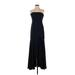 After Six Cocktail Dress - Formal Open Neckline Sleeveless: Black Solid Dresses - Women's Size 4