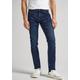 5-Pocket-Jeans PEPE JEANS "SLIM GYMDIGO JEANS" Gr. 32, Länge 32, blau (blue black) Herren Jeans 5-Pocket-Jeans