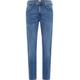 Straight-Jeans MUSTANG "Washington Straight" Gr. 33, Länge 30, blau (medium washed 573) Herren Jeans Straight Fit