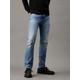 Straight-Jeans CALVIN KLEIN JEANS "AUTHENTIC STRAIGHT" Gr. 32, Länge 34, blau (denim medium) Herren Jeans Straight Fit