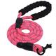 Strong Dog Leash With Comfortable Padded Handle And Highly Reflective Threads Dog Leashes For Small Medium And Large Dogs