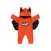 Diconna Baby Boy Girl Halloween Costumes Cute Long Sleeve Hoodie Romper Jumpsuit Bat My First Halloween Outfit Clothes