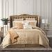 Nanshing America, Inc Janella 14 Piece Luxury Glam Comforter Set Polyester/Polyfill/Microfiber in Brown | California King | Wayfair