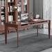 Recon Furniture Rectangle Writing Desk, Wood in Brown | 29.92 H x 55.12 W x 27.56 D in | Wayfair Desks0313TB1710140346728RF140
