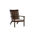 Summer Classics Club Aluminum Adirondack Chair in Gray/Brown | Wayfair 332031+C0104210N