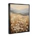 Stupell Industries Bb-294-Floater Mountain Valley Meadow Framed On Canvas by Petals Prints Design Print Canvas in Brown | Wayfair bb-294_ffb_16x20