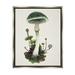 Stupell Industries Bb-063-Floater Forest Mushroom Framed On Canvas Print Canvas in Green | 31 H x 25 W x 1.7 D in | Wayfair bb-063_ffl_24x30
