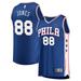 "Kai Jones Youth Fanatics Branded Royal Philadelphia 76ers Fast Break Custom Replica Jersey - Icon Edition"