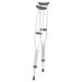 Breg Adjustable Aluminum Crutches with Push Button