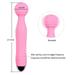 Cordless Wand Massager with 7 Vibration Modes Relaxing Sticks for Back Neck Shoulder Body Muscle Sports Recovery