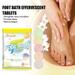 XIMONTH Foot Bath Tablets Fresh Bubble Bath Owsoo Odor Elimination Feet Dead Bath Bubble Dead Bubble Feet Remove Dead Bath Fresh Feet Fresh Bubble RemoveOdor Bath Bubble Remove Bath Bath