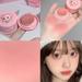 Pooh Peng feels the velvet mold powder blusher to improve the skin color B0S3