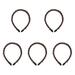 5 PCS High Temperature Wire Imitation Pearls Women s Hair Accessory Fishbone Braid Wig Accessories Cute Miss