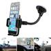 TSV Universal Car Windshield Dashboard Suction Cup 360 Degree Mount Holder Stand for Cellphones iPhone Android Long Arm Car Phone Holder Windscreen Car Cradle