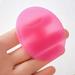 CELNNCOE Silicone Beauty Wash Pad Face Exfoliating Blackhead Facial Cleansing Brush Tool Face Massager Hot Pink