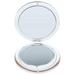 Folding Vanity Mirror Purse Compact Resin Makeup Lighted Mirrors Round Handheld Cosmetic Travel Mini