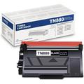 TN-880 TN 880 1 Pack Replacement for Brother Super High Yield Toner Cartridge TN880 Black Toner Page Yield Up to 12 500 Pages HL-L6200DW L6200DWT MFC-L6700DW L6800DW L6900DW Printer