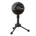 Blue Snowball USB Microphone for PC Mac Gaming Recording Streaming Podcasting Condenser Mic with Cardioid and Omnidirectional Pickup Patterns Stylish Retro Design â€“ Black