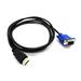 1.8M HDMI to VGA Cable HD 1080P HDMI Male to VGA Male Video Converter Adapter for PC Laptop - Conversion line