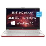 HP 2022 Newest Laptops 15.6 inch HD Computer Intel Pentium Silver N5030 4GB RAM 128GB SSD 1-Year Office 365 Ethernet Webcam Wi-Fi Bluetooth Fast Charge Windows 10 LIONEYE HDMI Cable