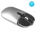 HERESOM Wireless Mouse for Laptop 2.4G M203 USB Mute Mouse 500 Milliamp Metal Roller Mouse Wireless Charging Mouse