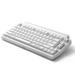 Matias Mini USB Tenkeyless Tactile Pro Mac Keyboard N-Key Rollover Mac-Compatible Wired Keyboard Built-in 3 High-Speed USB 2.0 Port Hub Tactile Keyboard