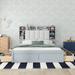 Red Barrel Studio® Platform Bed w/ Storage Headboard Shelves & Drawers Upholstered in Gray | 47.33 H x 63.03 W x 91.07 D in | Wayfair