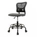 Inbox Zero Marya Drafting Chair Upholstered in Black | 23.6 W x 42.1 D in | Wayfair 00D82DEE0FBE407FA4B2E73D33986185