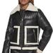 Levi's Jackets & Coats | Levi's Women's Leather Faux Fur Breanna Puffer Jacket | Color: Black | Size: S