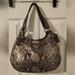 Coach Bags | Coach Gray Snake Reptile Shoulder Purse Bag F19678 - Chic And Exotic | Color: Gray | Size: Os