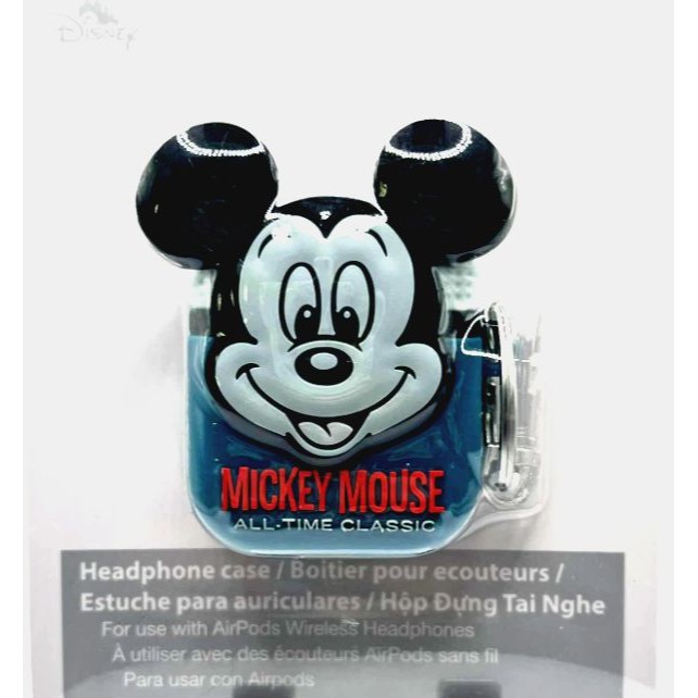 Disney Headphones | Disney Parks Mickey Mouse All-Time Classic Headphone Case Airpods Wireless | Color: Green | Size: Os