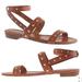 J. Crew Shoes | J. Crew Emery Gladiator Brown Studded Leather Sandals Size 9 1/2 | Color: Brown | Size: 9.5